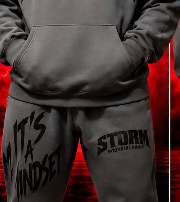 HK GLOBAL APPAREL-Grey Joggers — COMING SOON