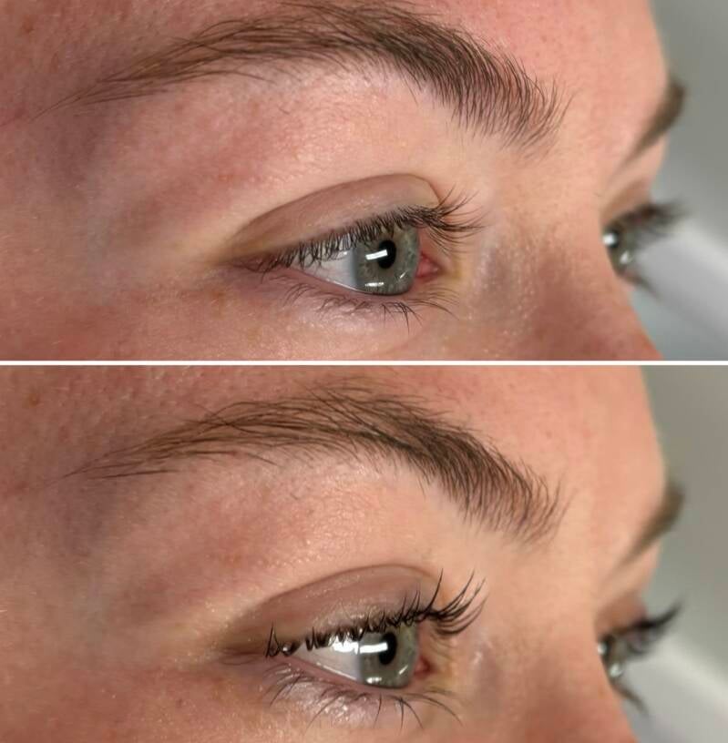     Lash Lift Before and After Roswell GA