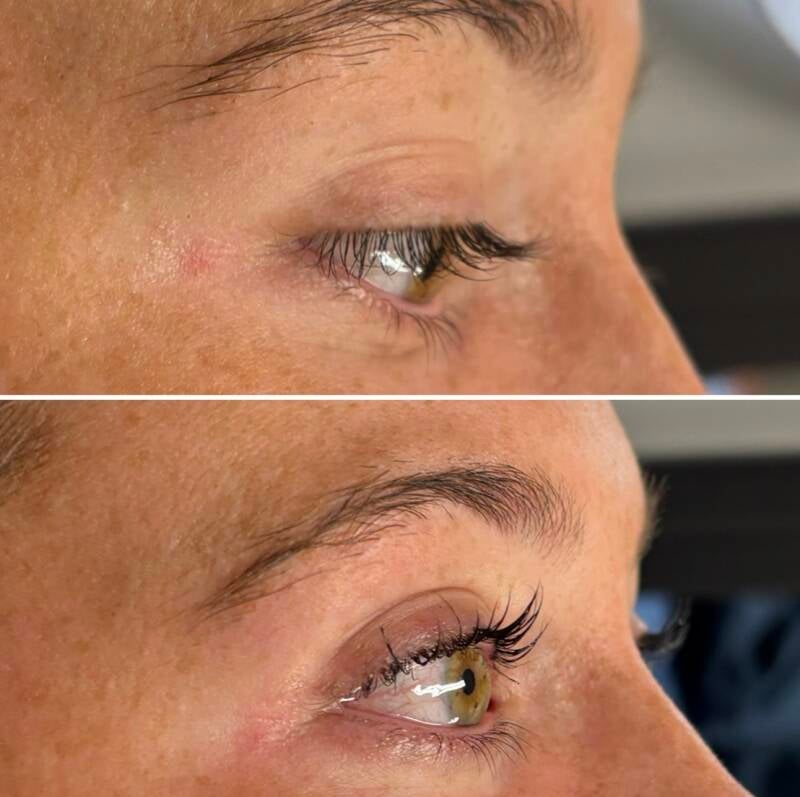     Lash Lift Results at Sugar Bloom Studio Roswell GA