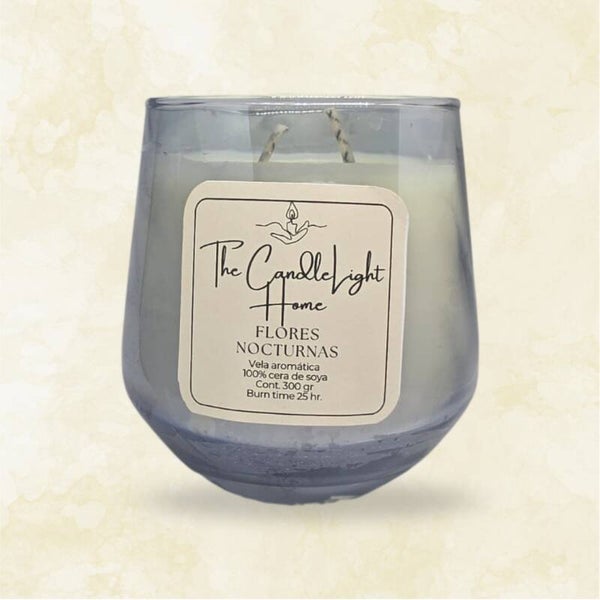 Vaso Tornasol – Flores Nocturnas 320g