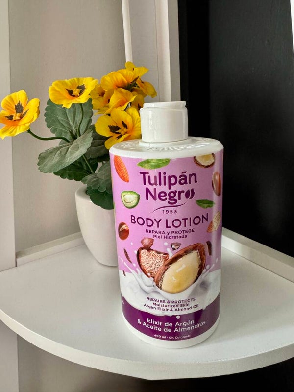 Tulipan Negro Body Lotion Argan Elixir and Almond Oil