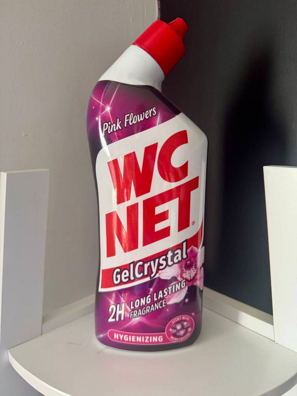 WC Net Toilet Gel with Micro Crystals- Pink Flowers