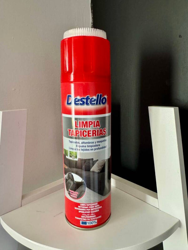 Destello Upholstery Carpet and Rug Cleaner with Brush