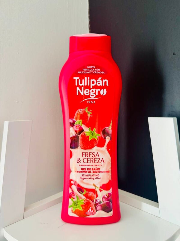 Tulipan Negro Shower Gel Strawberry & Cherry