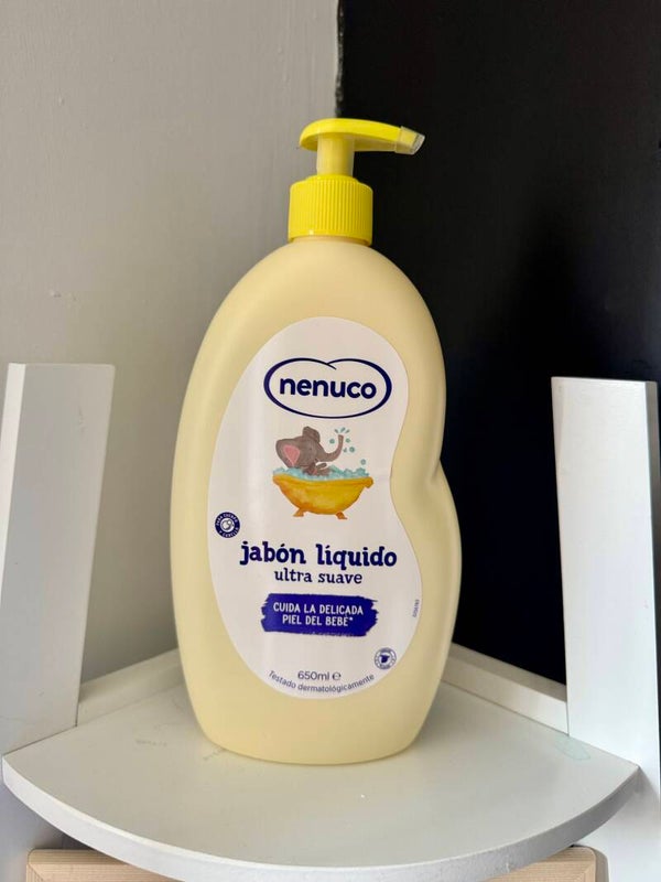 Nenuco Bath Soap/Shower Gel Extra Soft With Aloe Vera with pump top
