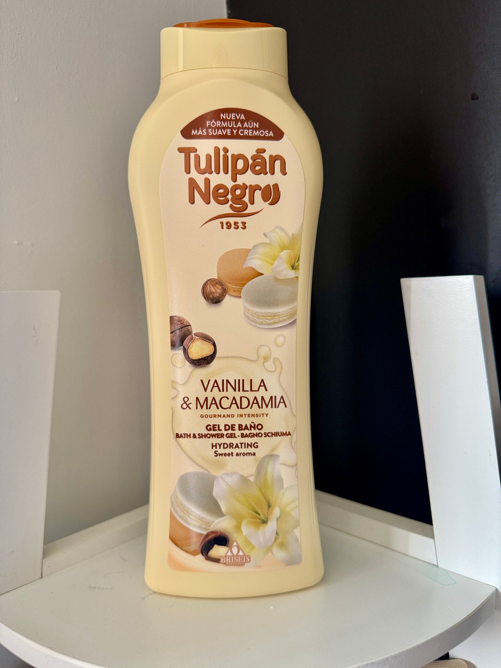 Tulipan Negro Shower Gel Vanilla and Macadamia