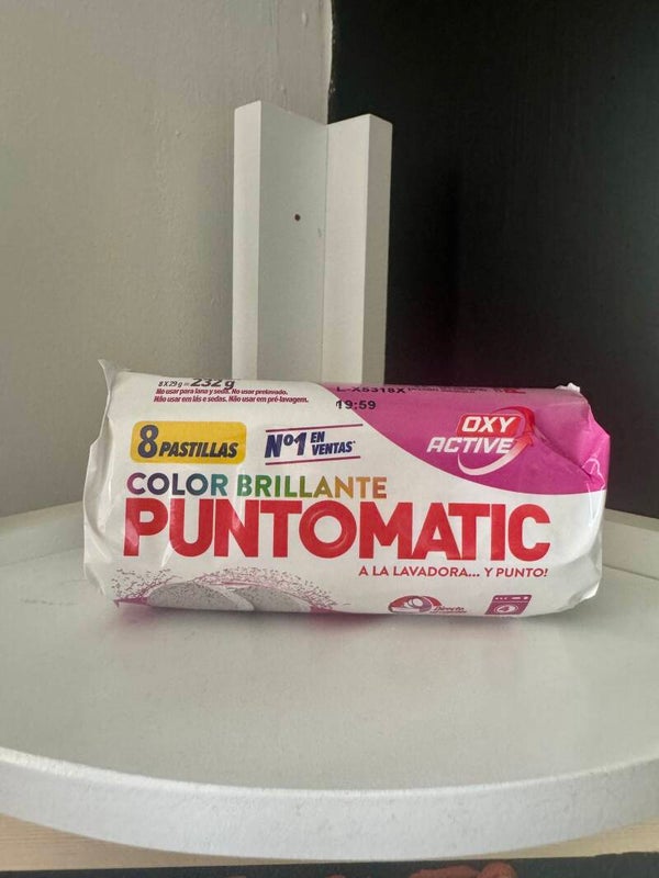 Puntomatic Detergent Tablets for Colour Clothes - 4 Wash