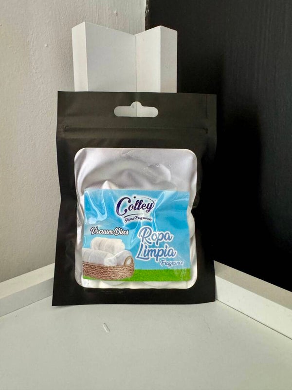 Colley Home Fragrances - Vacuum Disc 4pk - Ropa Limpia