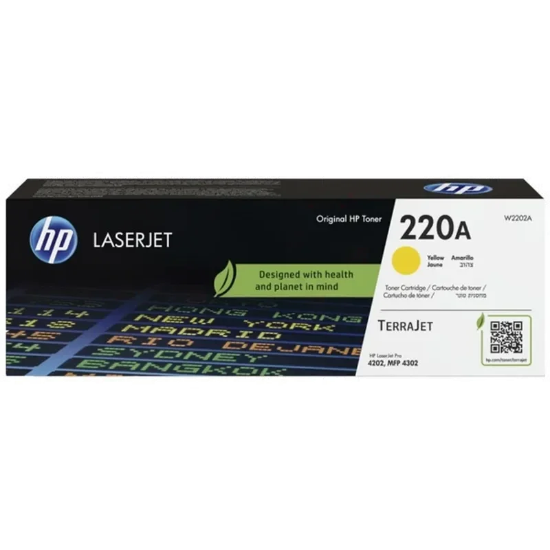 Original HP W2202A / 220A Toner gelb