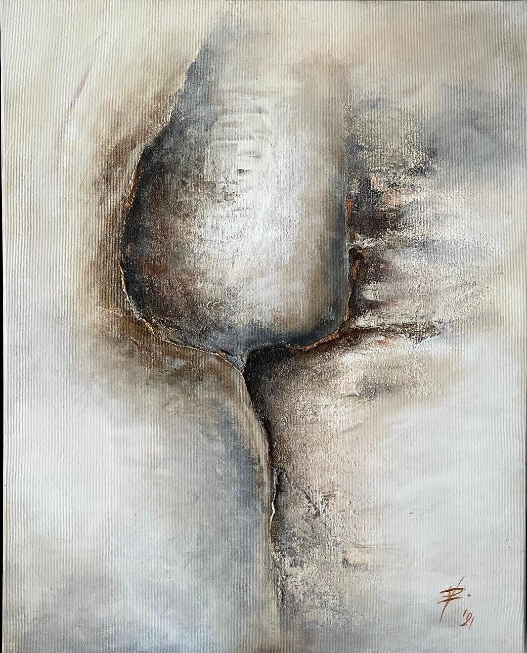 abstract 07, collection neutral shades, 40/ 50cm