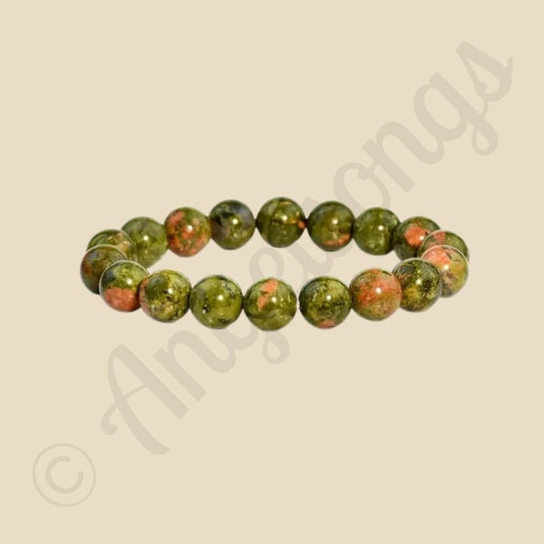 Armband  Edelsteen Unakiet 8mm 18 cm