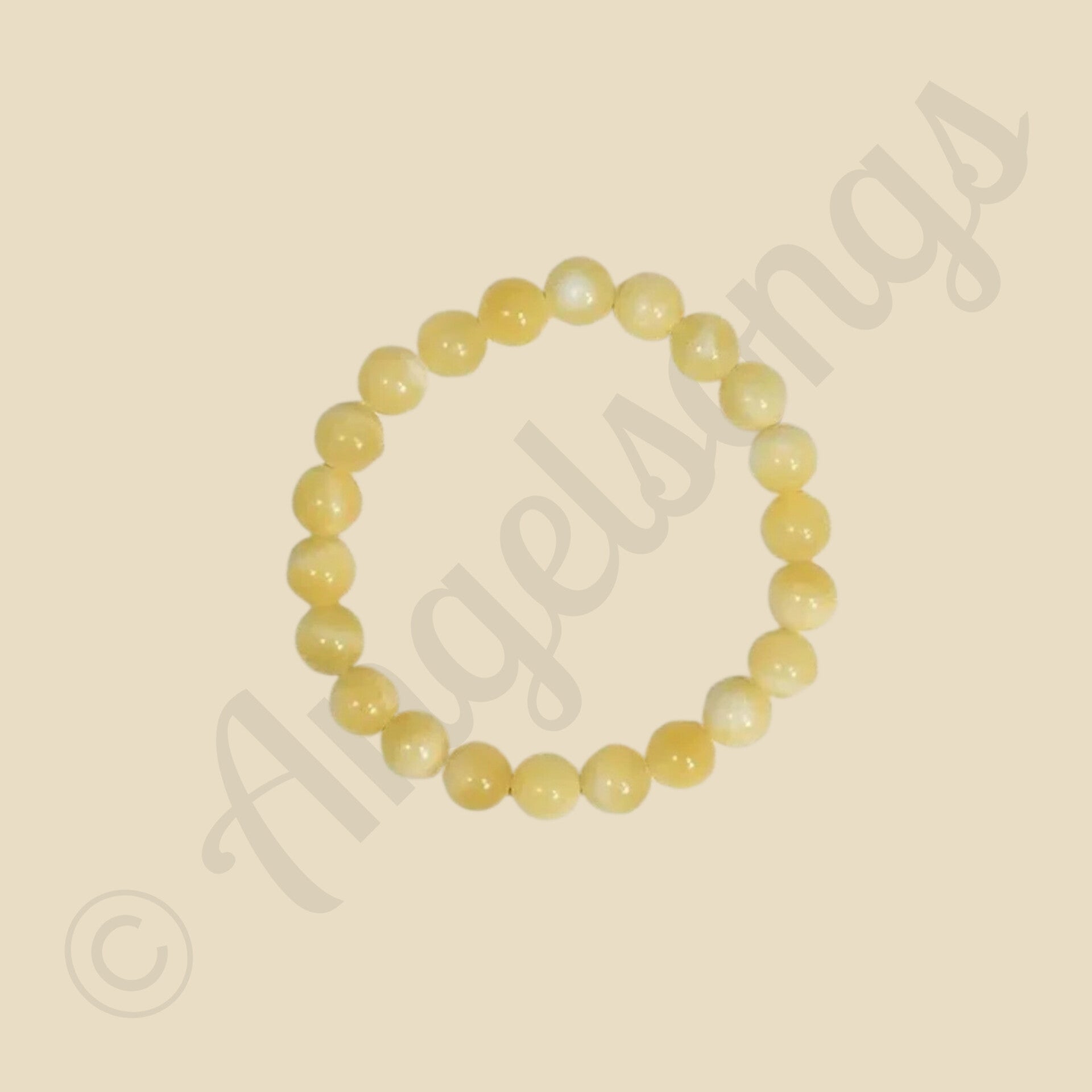 Armband Honing Calciet 8mm 18cm