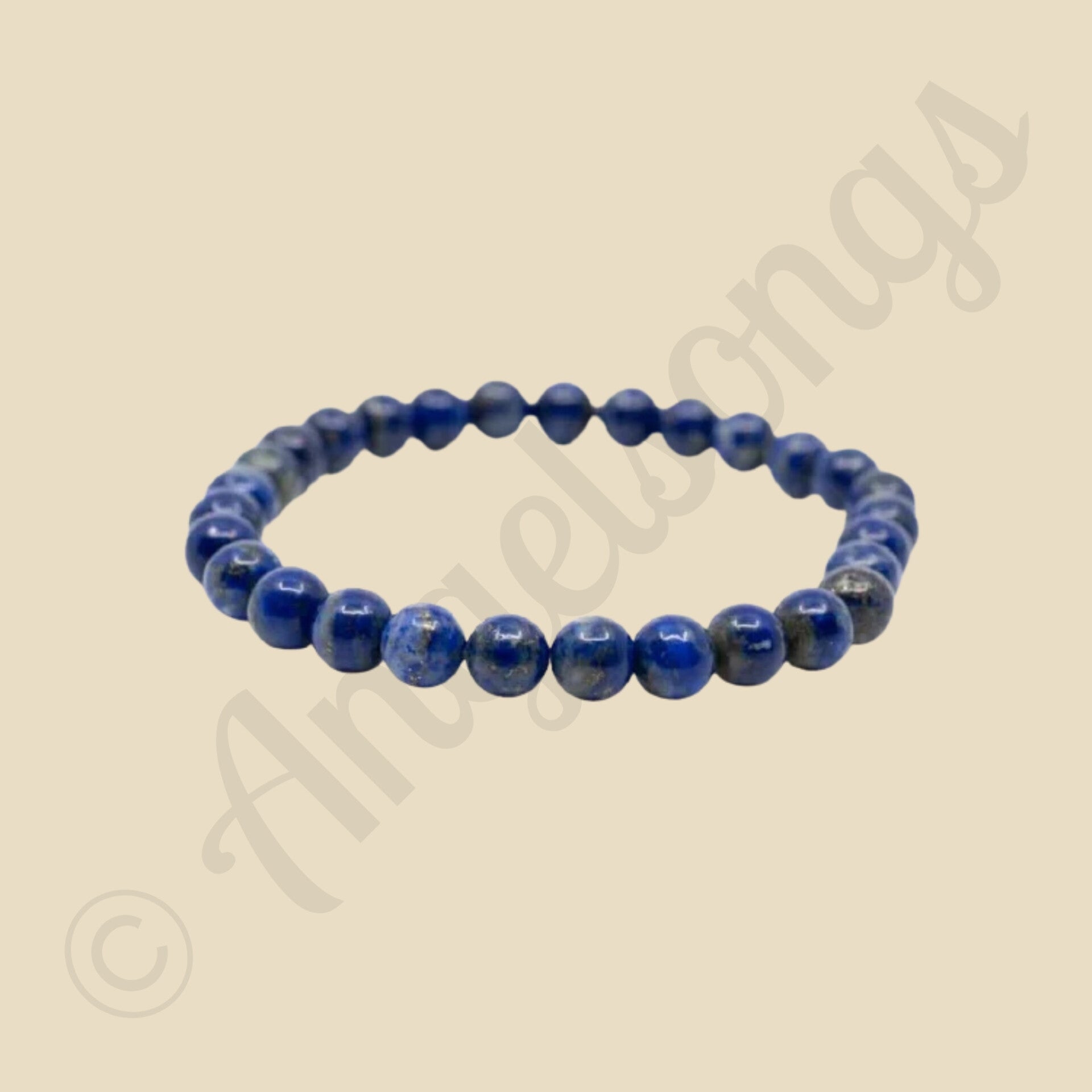 Armband Lapis Lazuli 19cm 8mm