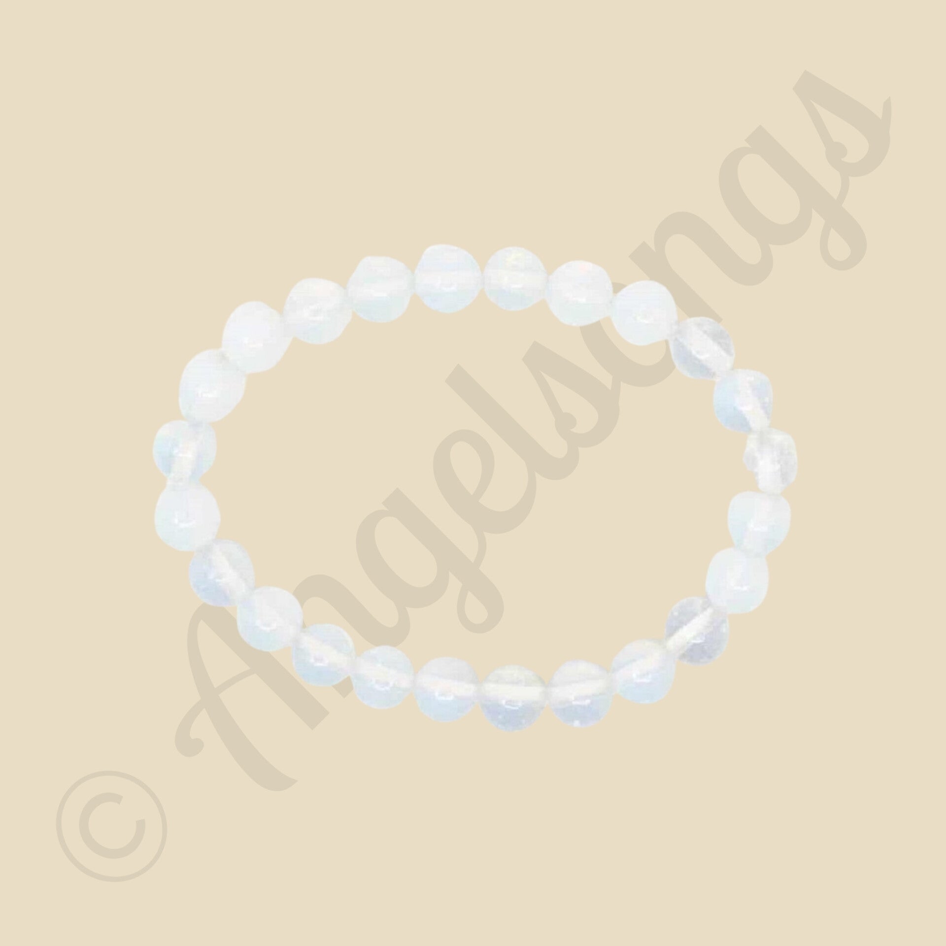 Armband Opaliet 8mm 18 cm