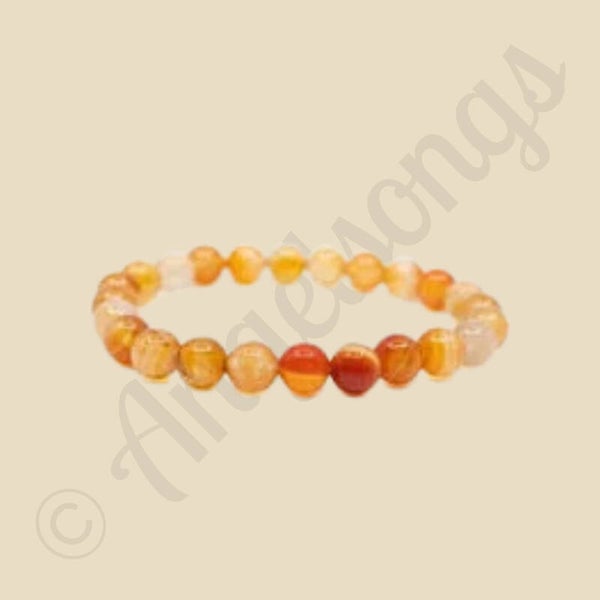 Armband Rode Agaat (8 mm)