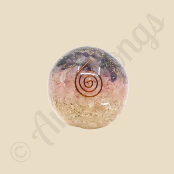 Orgoniet Bol Gouden Driehoek (60 mm)