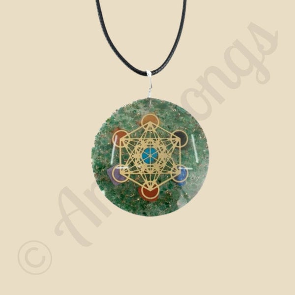 Orgonite Hanger Metatron Chakra Jade
