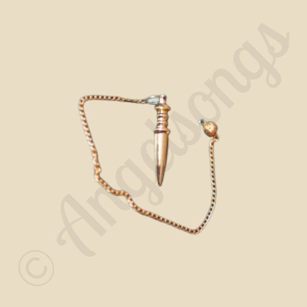 Pendel Metaal Zwaard Goudkleurig