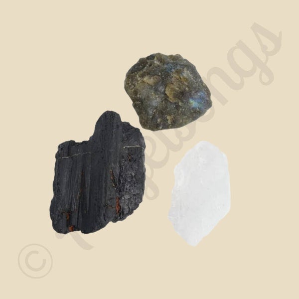 Ruwe Edelsteen Set voor Bescherming