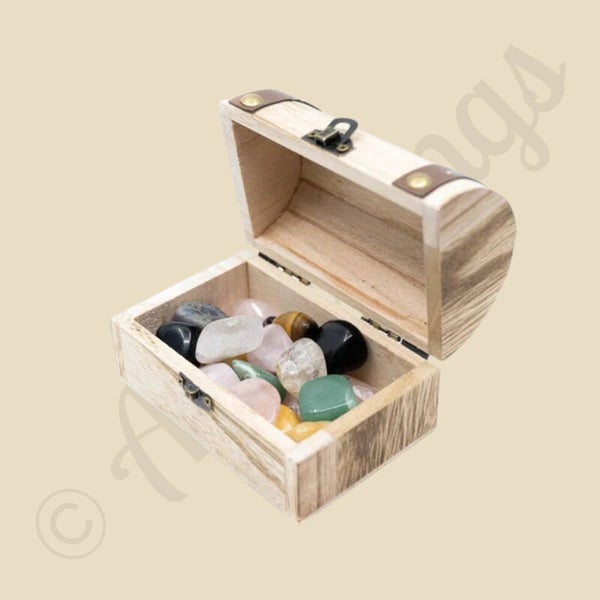 Schatkistje met Edelstenen (200 gram)