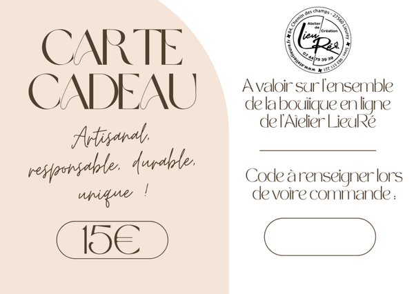 Carte cadeau