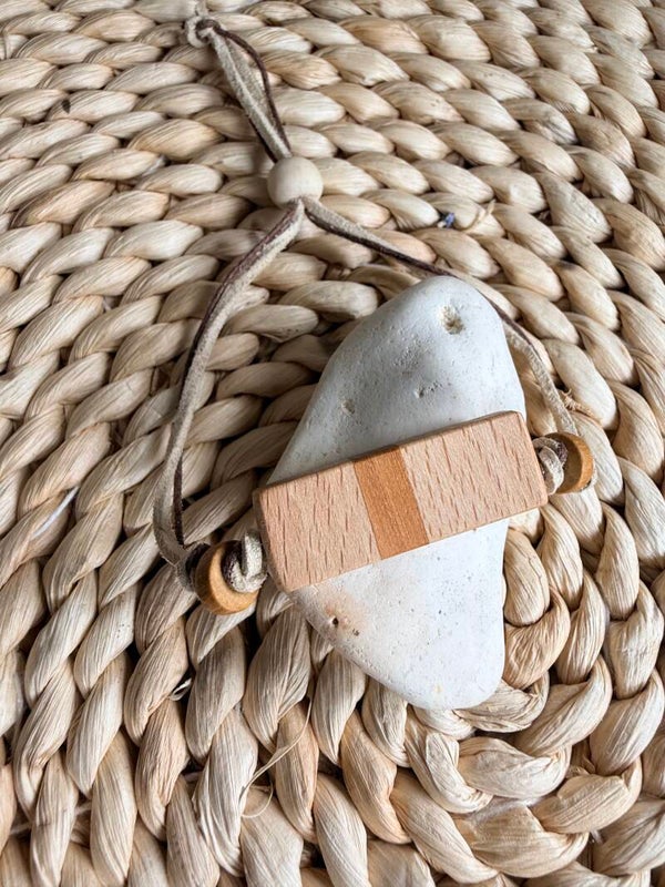 Bracelet homme perle en bois diverses essences