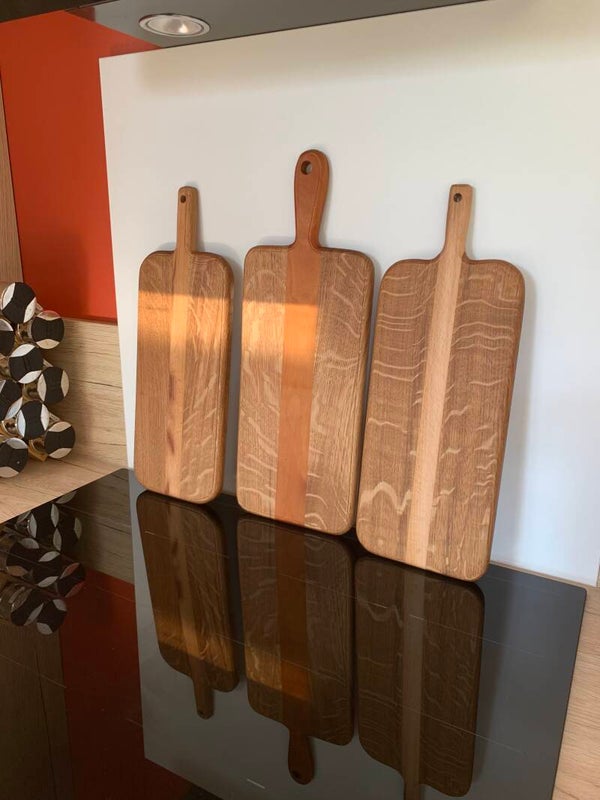 Planche à découper 2 essences de bois