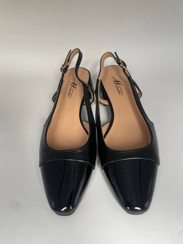 Sandales à talons carré