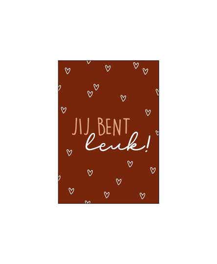 Minikaartje - Jij bent leuk
