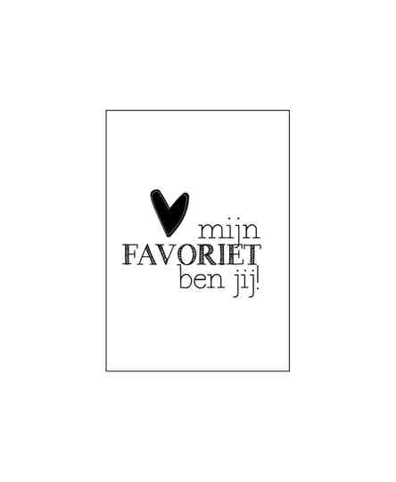 Minikaartje - Mijn favoriet ben jij
