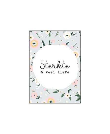 Minikaartje - Sterkte & veel liefs