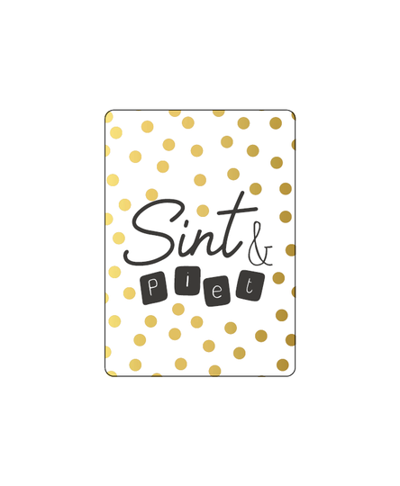 Minikaartje - Sint & Piet