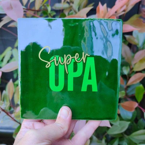 Tegeltje - Super Opa