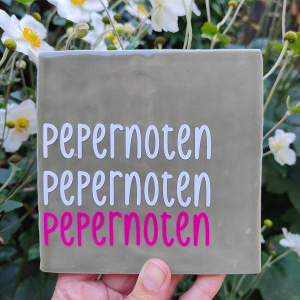 Tegeltje - Pepernoten