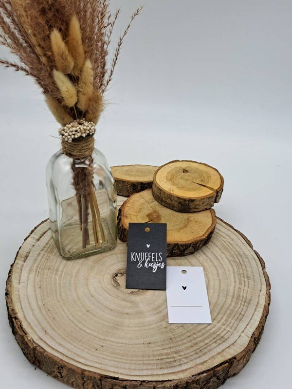 Kadolabel - Knuffels en kusjes