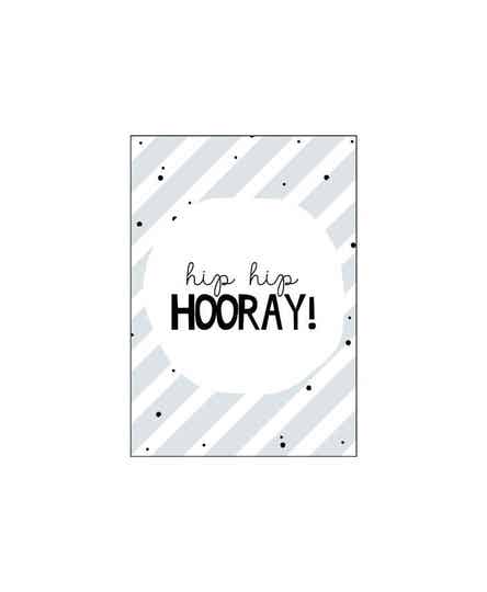 Minikaartje - Hip Hip Hooray