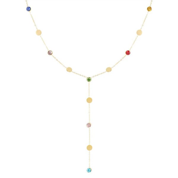 Longue chaîne strass