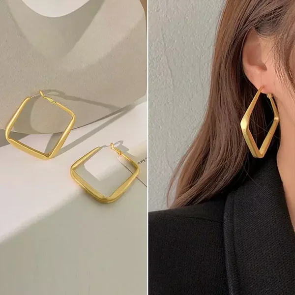 Boucles d'oreilles forme geométrique