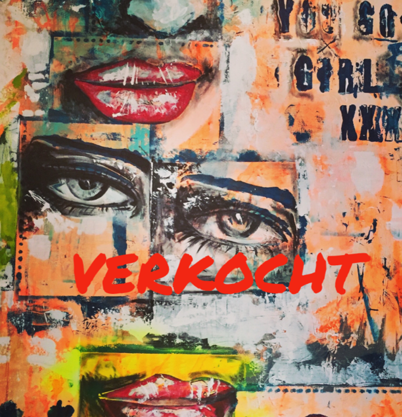 Modern Schilderij, Utrecht, SPECIAL DUTCH ART. Kunst galerie Domcityart Utrecht | Vrouwelijke Kunstenaar Amber Houweling. Nieuwe Moderne Digitale Hedendaagse Kunst. Urban streetart Utrecht. DOMCITYART Inspirerende fotoprints voor aan de muur. Illustratie