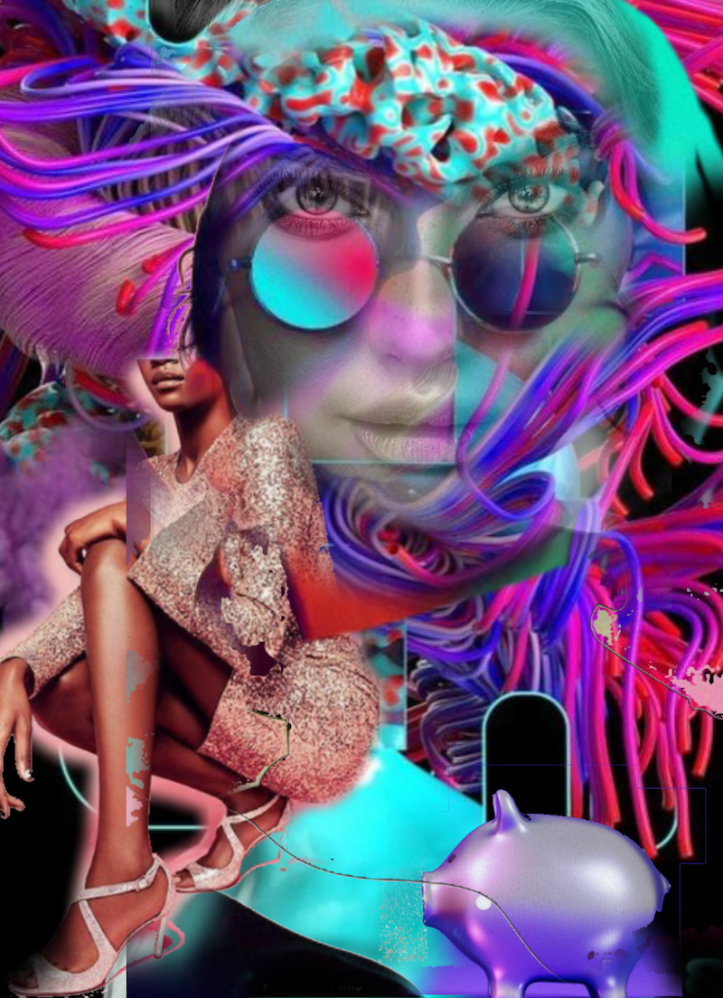 SPECIAL LIMITED EDITION DIGITAL PHOTO ART Plexiglas 2024 USE IT!