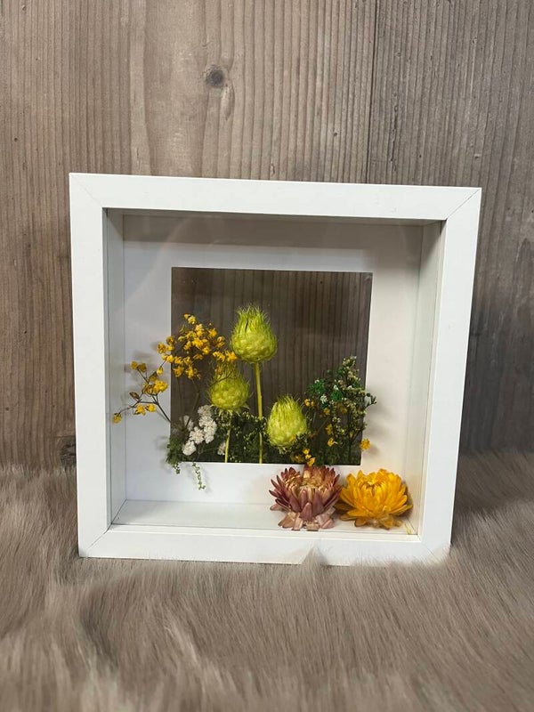 Bilderrahmen mit Blumenwiese