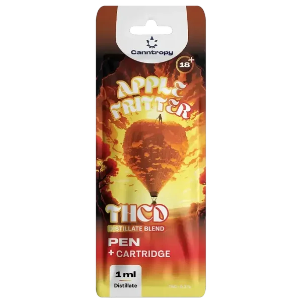 Canntropy THCD Pen + Cartridge Apple Fritter, THCD 10 %, 1 ml