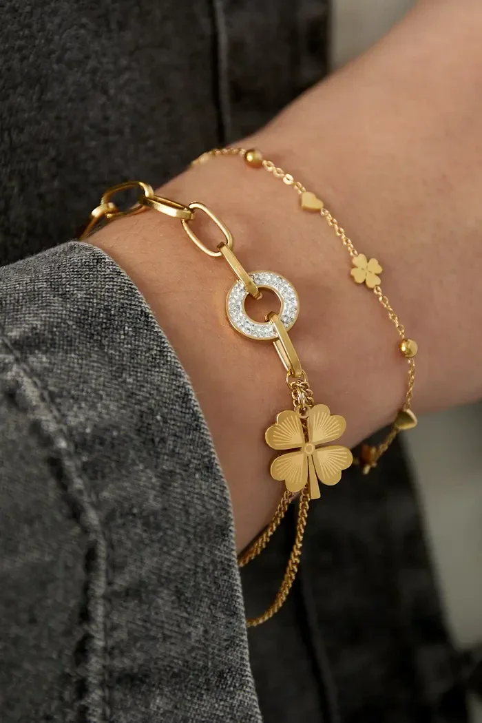 Fortune armband - Goud kleur