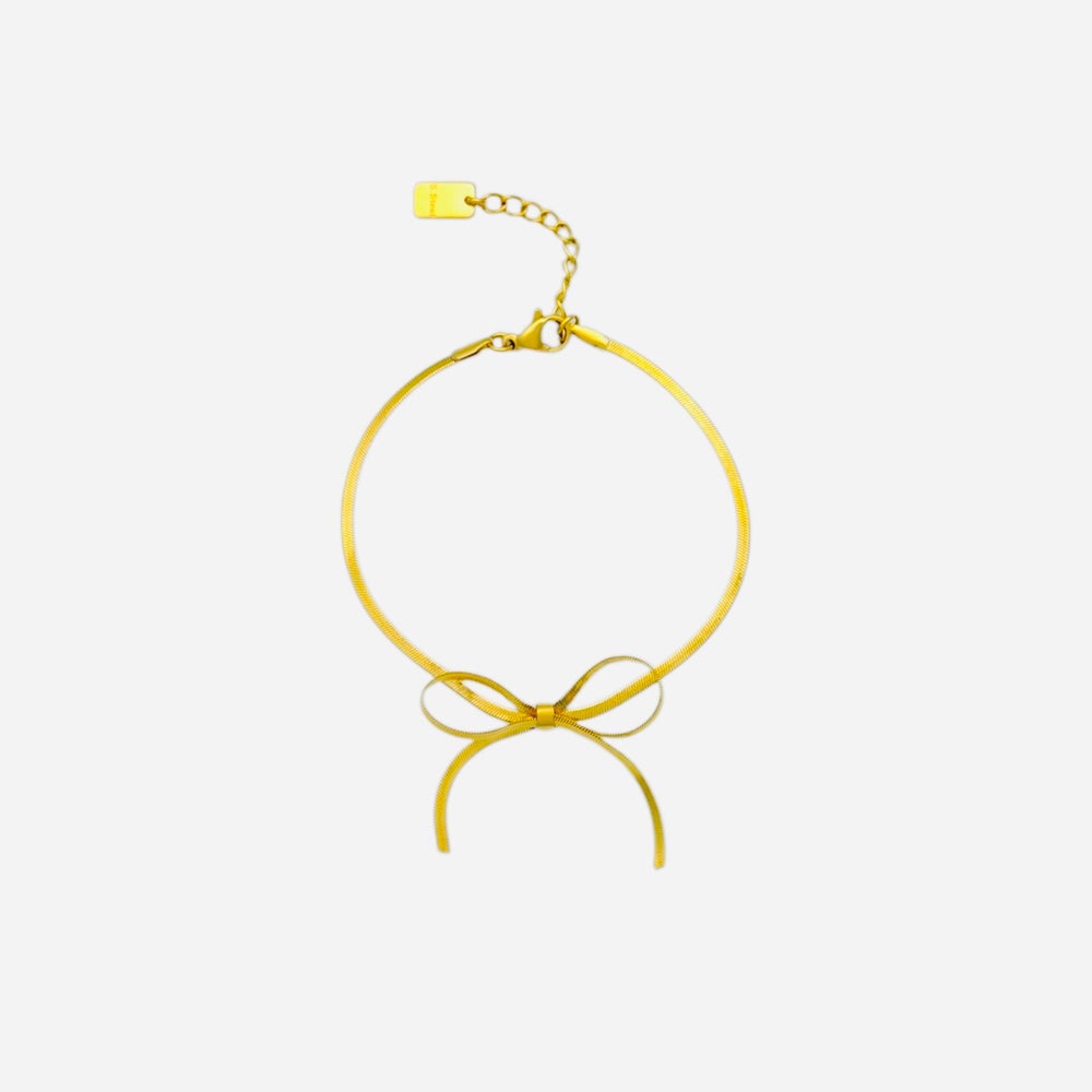 Snake strikje armband