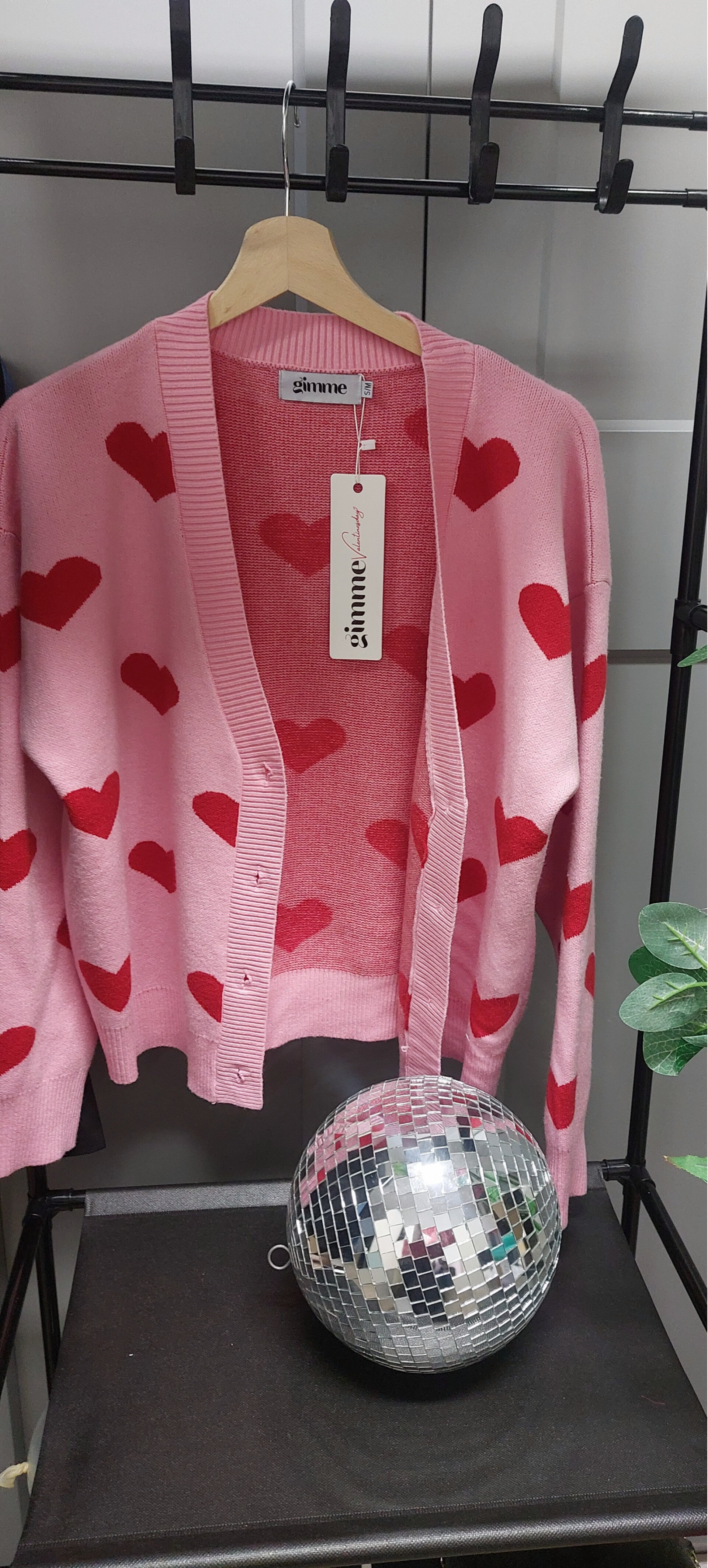 Heartbreaker Trui - Roze rood S/M