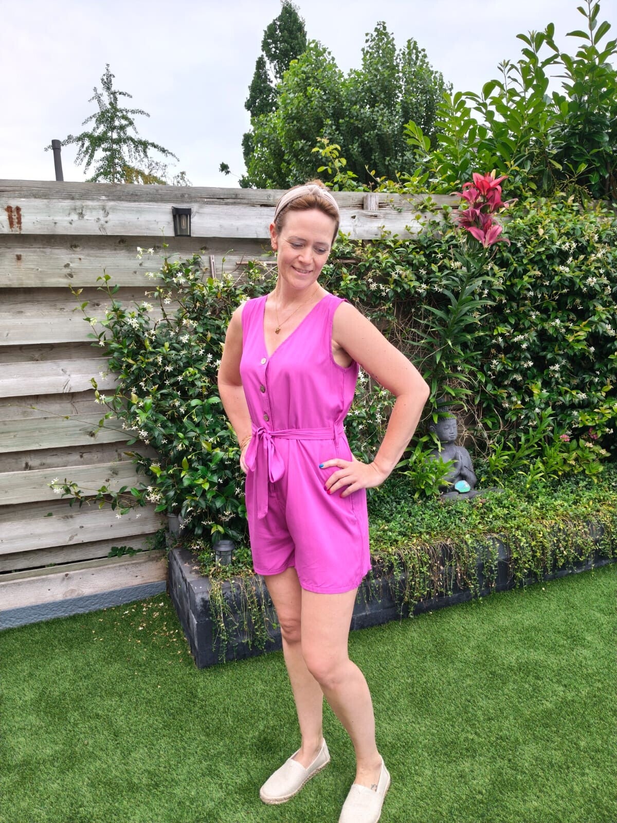 Jumpsuit paars