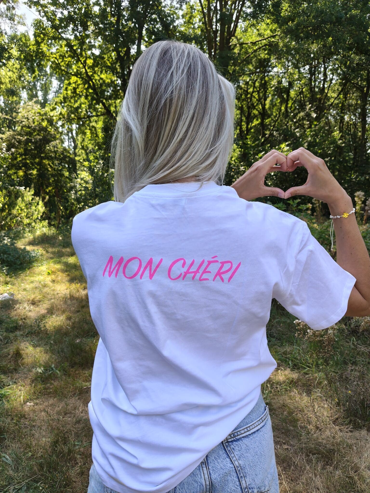 Mon Chéri T-shirt wit