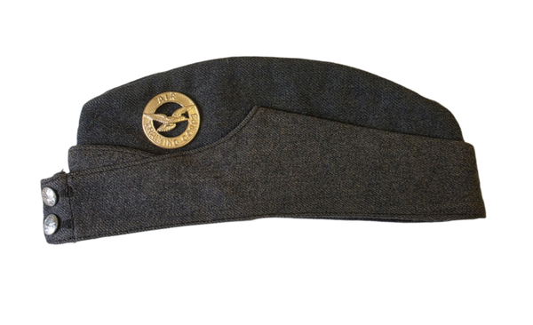Original WW2 Air Training Corps ATC RAF Cadets Sidecap-Rare Nickel Plated Badge