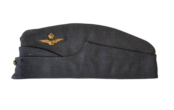 Original WW2 RAF Officers Private Purchase Side Cap