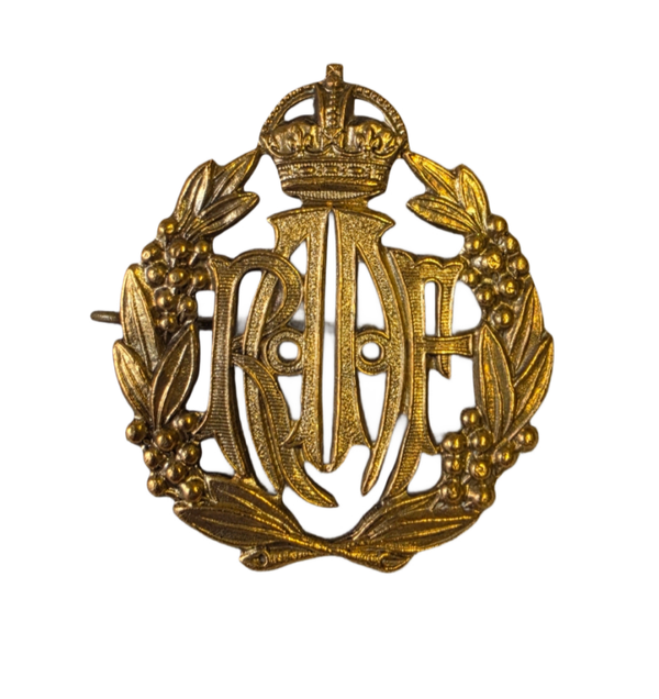Original WW2 Royal Australian Air Force RAAF Cap Badge